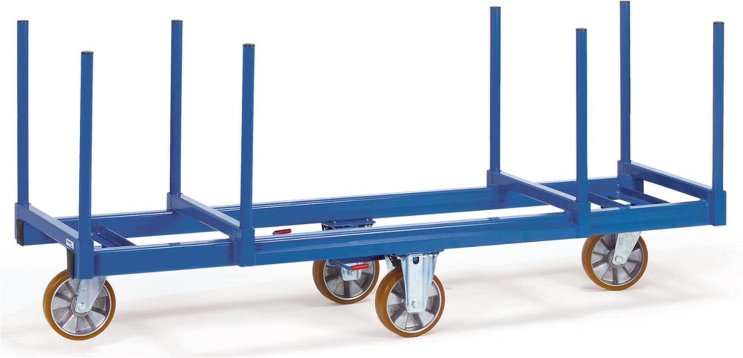 fetra Langmaterial-Wagen 2111 - Tragkraft 1200kg Polyurethan-Reifen)