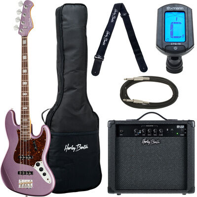 Harley Benton MV-4JB Burgundy Mist Set Burgundy Mist