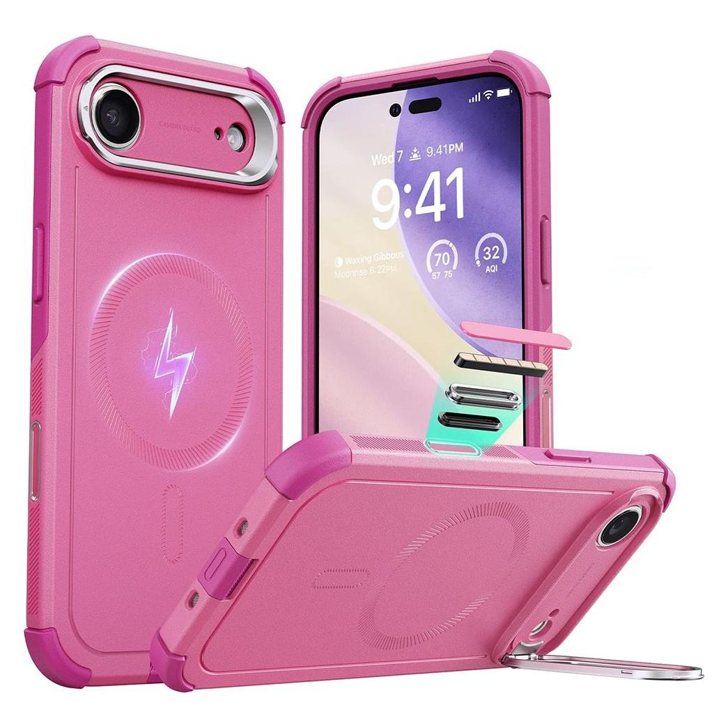 ESR - Cyber Armor Kickstand - iPhone 17 Air - Pink (Apple iPhone Air) (60073373)