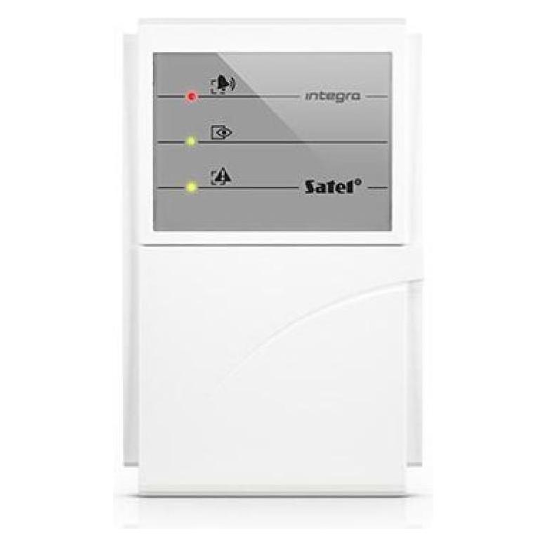 Satel Zone Tastatur (weisse Hintergrundbeleuchtung) INT-S-W (US, Kabelgebunden) (5905033339057)