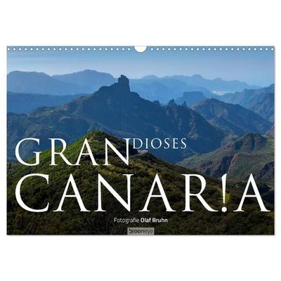 Grandioses Canaria (Wandkalender 2027 DIN A3 quer), CALVENDO Monatskalender