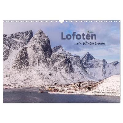 Lofoten...ein Wintertraum (Wandkalender 2027 DIN A3 quer), CALVENDO Monatskalender