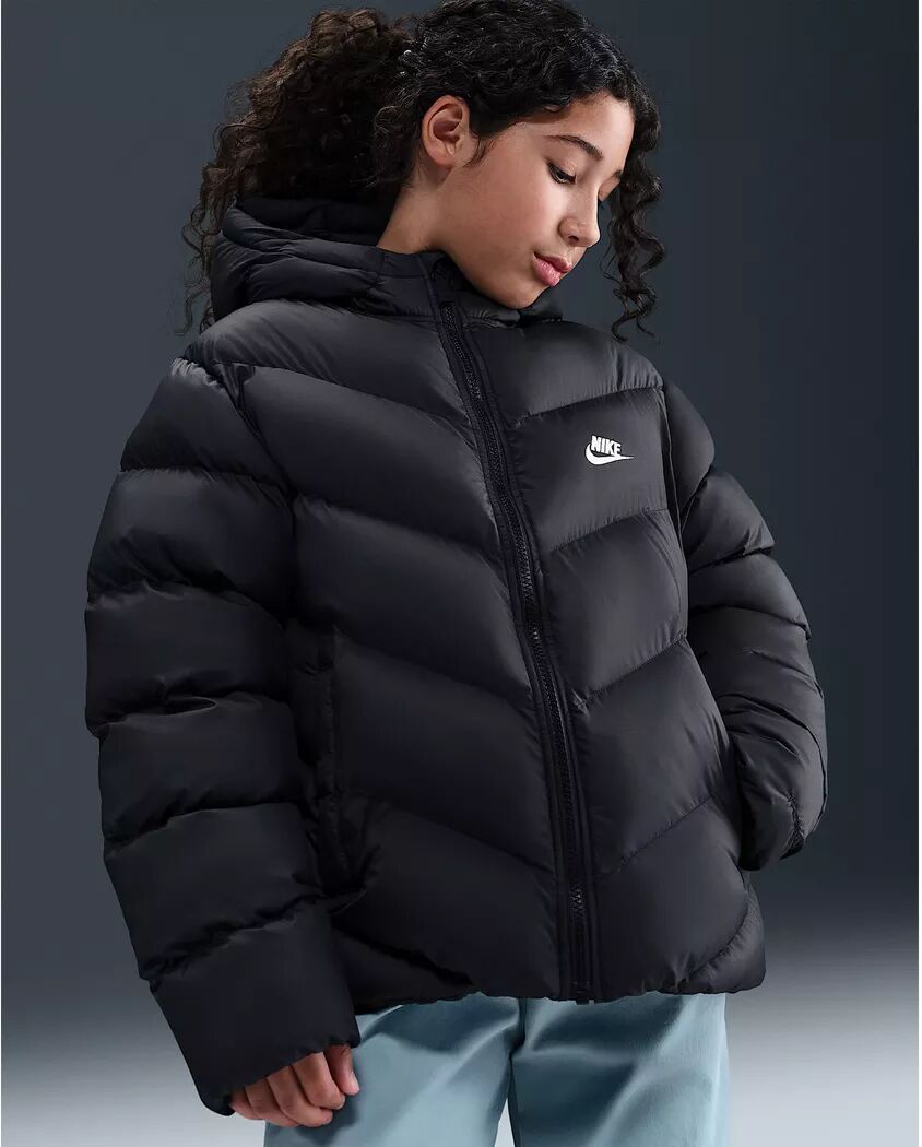 Nike - Daunenjacke, L, Black