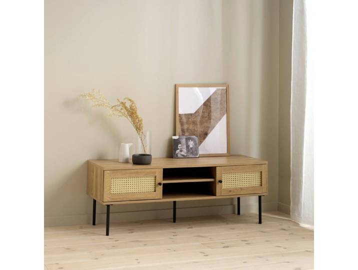 Meuble TV - Mogest - 120 cm - Beige