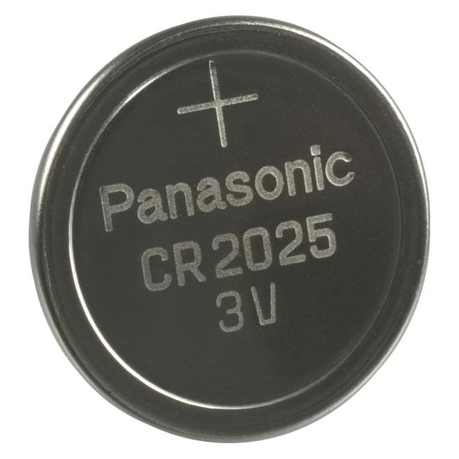 Panasonic Lithium Power CR2025 (2 Stk., CR2025, 165 mAh) (CR-2025L/2BP)