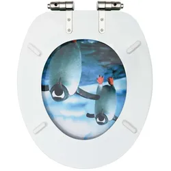 vidaXL, WC Deckel, Zakaria (2 Stück Pinguin)
