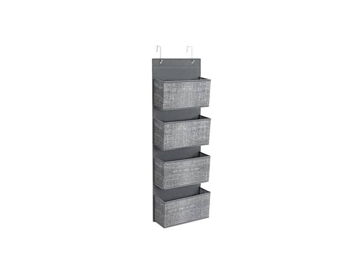 Hansiro Hängeregal Jeddah, Grau, 12x100x33.5 cm, Wohnzimmer, Regale