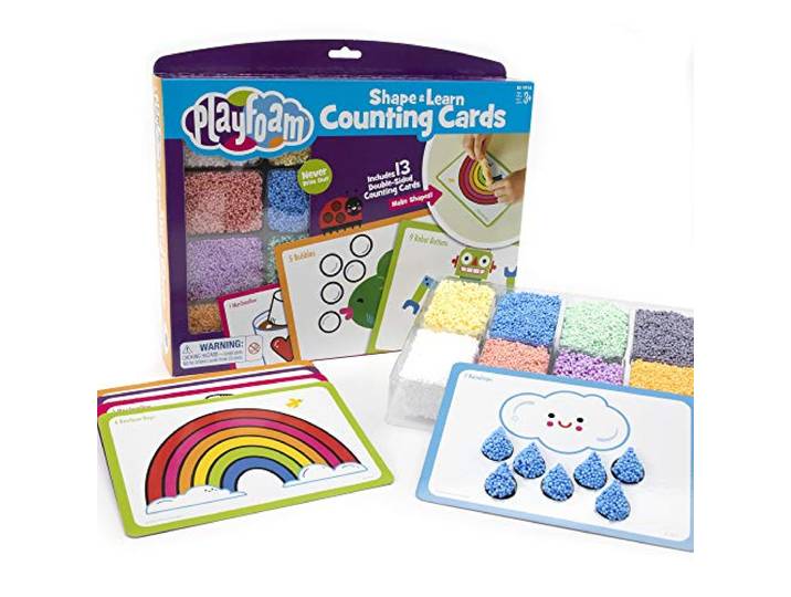 Learning Resources Leerzaam Inzichten Playfoam Vorm geven aan en Leren Nummer Peuter Gereedheid Werkzaamheid 21-Stuk Set