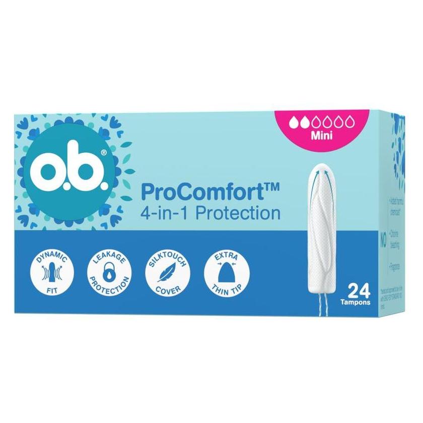 o.b. O.B ProComfort Mini tampony 24szt. (24x, Mini) (70061342)
