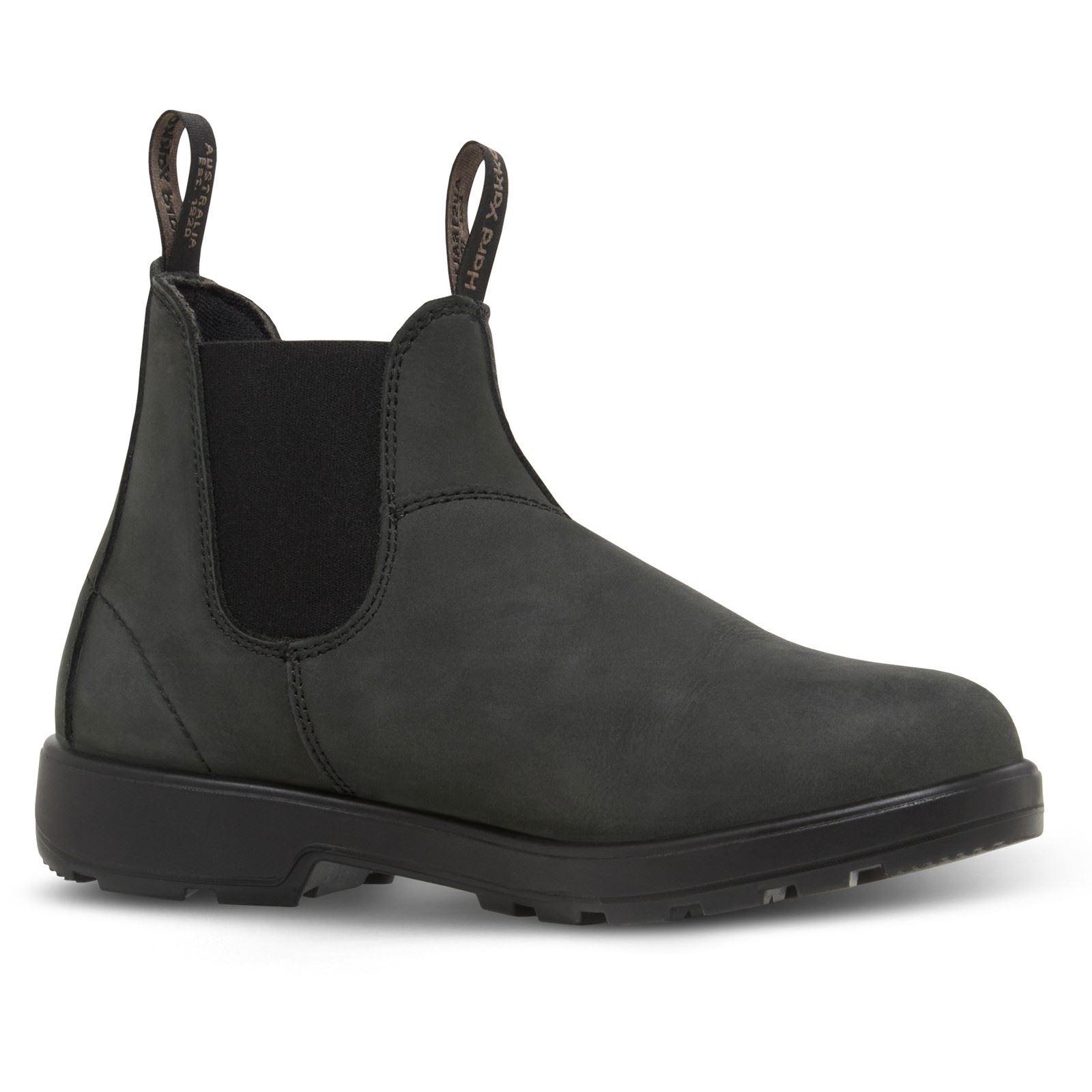 Harde Yakka Brunswick Leren Herenlaarzen Charcoal Nubuck