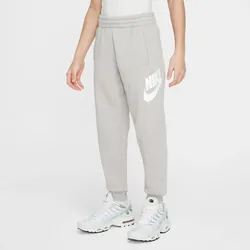 NIKE Club Fleece Jogginghose Kinder 009 - college grey/white M (137-147 cm)