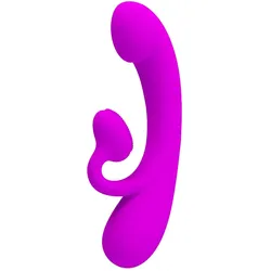 Pretty Love, Vibrator, Sincere Silicone Vibrator And Stimulator Purple