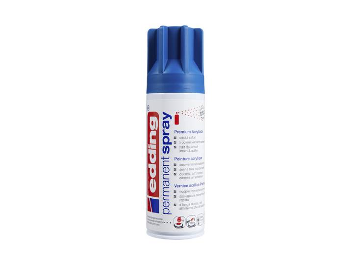 Edding Acryllack Seidenmatt Enzianblau 0.2 l