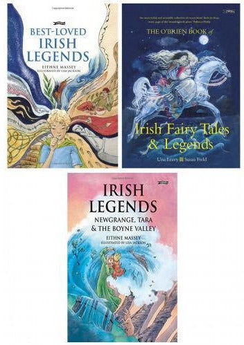 OBrien Press Ltd Irish Legends 3 Books Collection Set