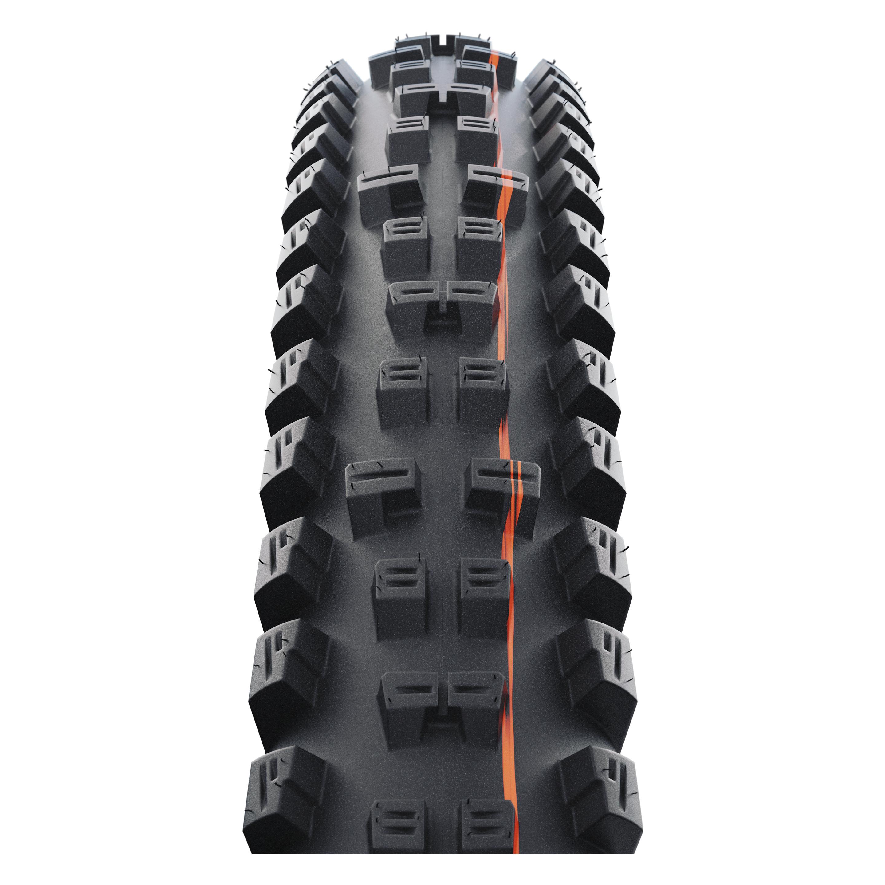 Schwalbe Tacky Chan - TLE - ADDIX Soft - Super Gravity - 27.5x2.40 - Black (27.5 x 2.40, 62-584) (11654536.01)