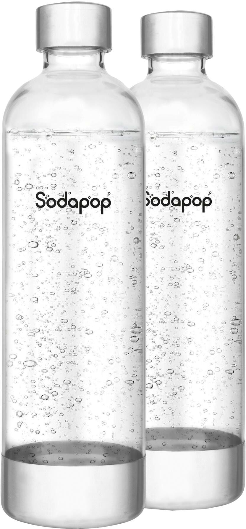 Wassersprudler Flasche "Sodapop Cooper 1 l", transparent, Karaffen, Wassersprudler Flasche transparent Einheitsgröße
