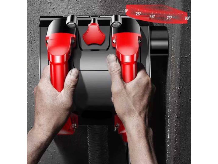 Fraiseuse à tambour, fraiseuse à plâtre, raboteuse murale 3000 tr/min 160 mm, raboteuse murale électrique 1200 W (couteau normal)
