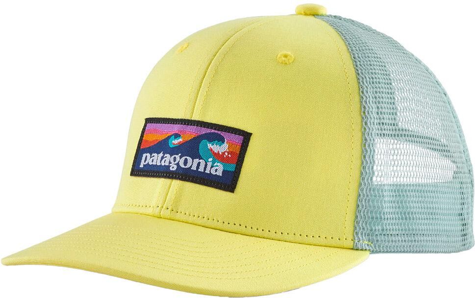 Patagonia  - Kid's Trucker Hat Boarshort Logo Lemon Zest - Casquette