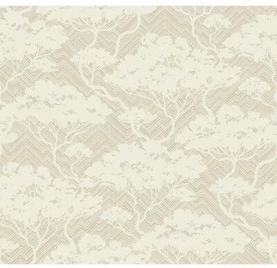 Seabrook Designs Nara Stringcloth Unpasted Wallpaper