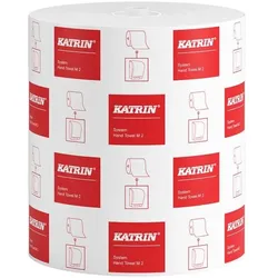 Katrin Handtuchrolle »System M2« 2-lagig hochweiß 1 Packung mit 6 Papierrollen weiß