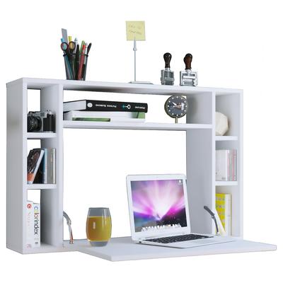 Schreibtisch VCM "Holz Hänge Schreibtisch Wandschreibtisch Wandila", weiß, B:90cm T:20cm, Tische, Schreibtisch