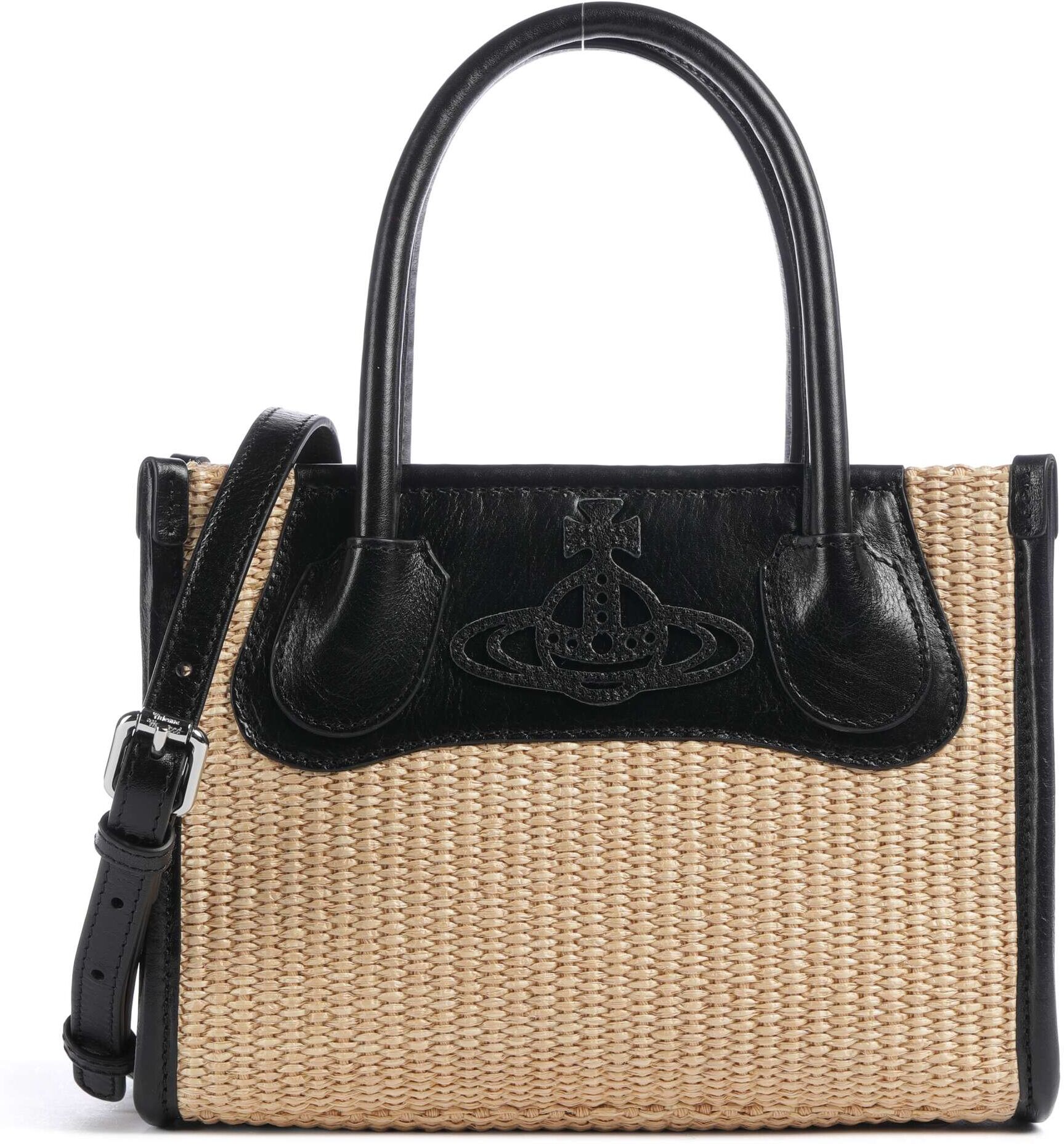 Vivienne Westwood Troy Small Handtasche, beige