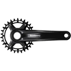 Kurbelgarnitur SHIMANO FC-MT510-1 12-f.,30Z,175mm,sw,2-teil.,o.Lagerschale