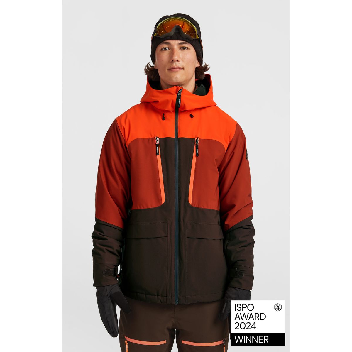 O'Neill Fwc'peak Fire Snow Jacket flame colour block (43034) M 2500131-43034-M