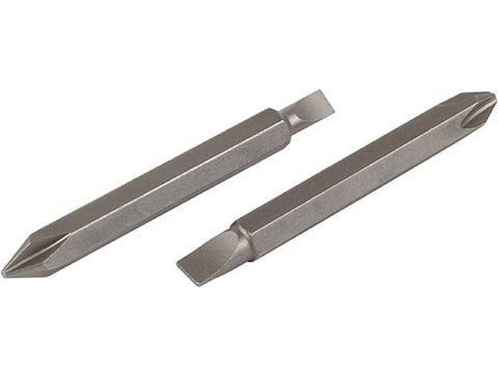 wolfcraft - Dubbele bitset\, sleuf/kruiskop (PH) 2-dlg. - 2407000