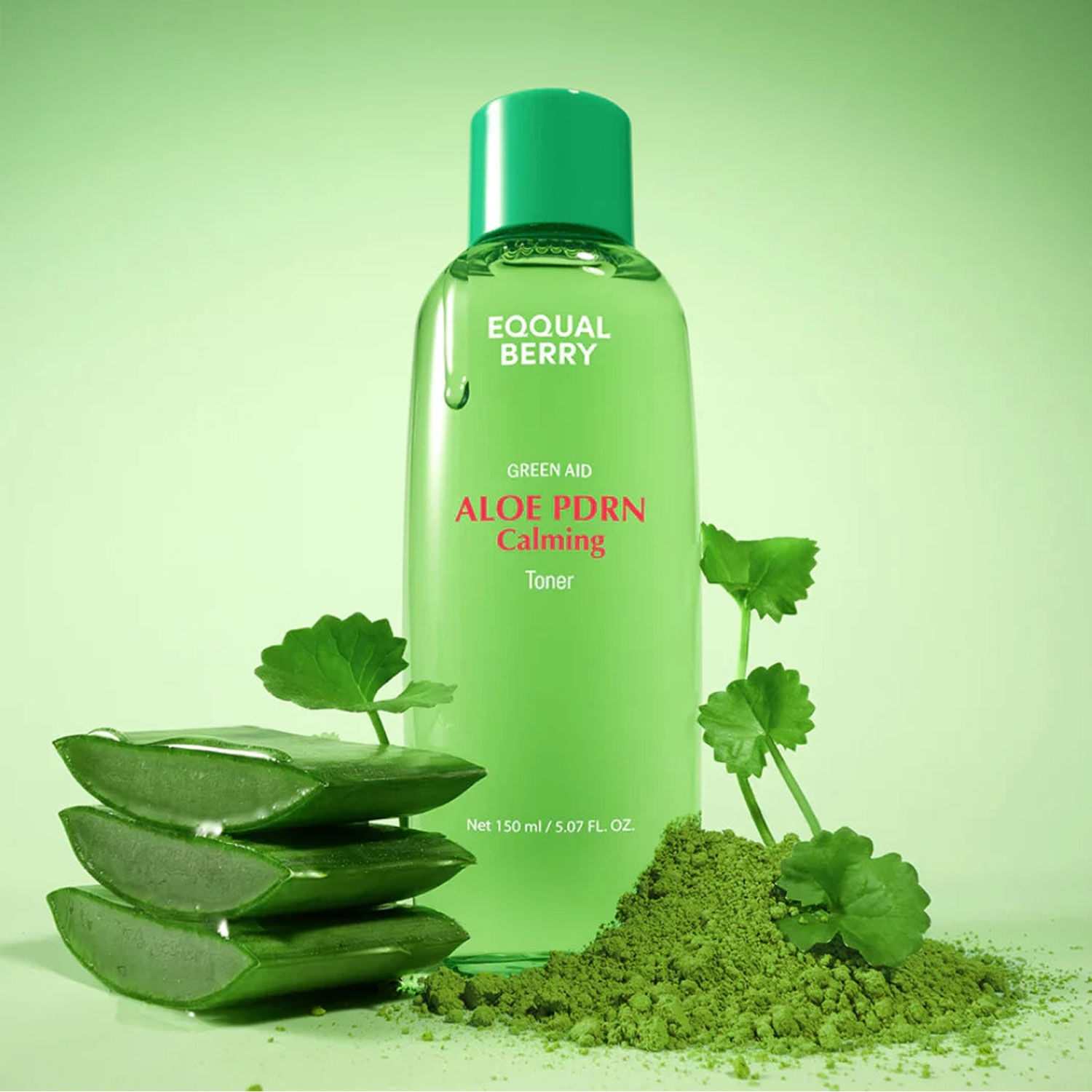 EQQUALBERRY Green Aid Aloe PDRN Calming Toner 150ml
