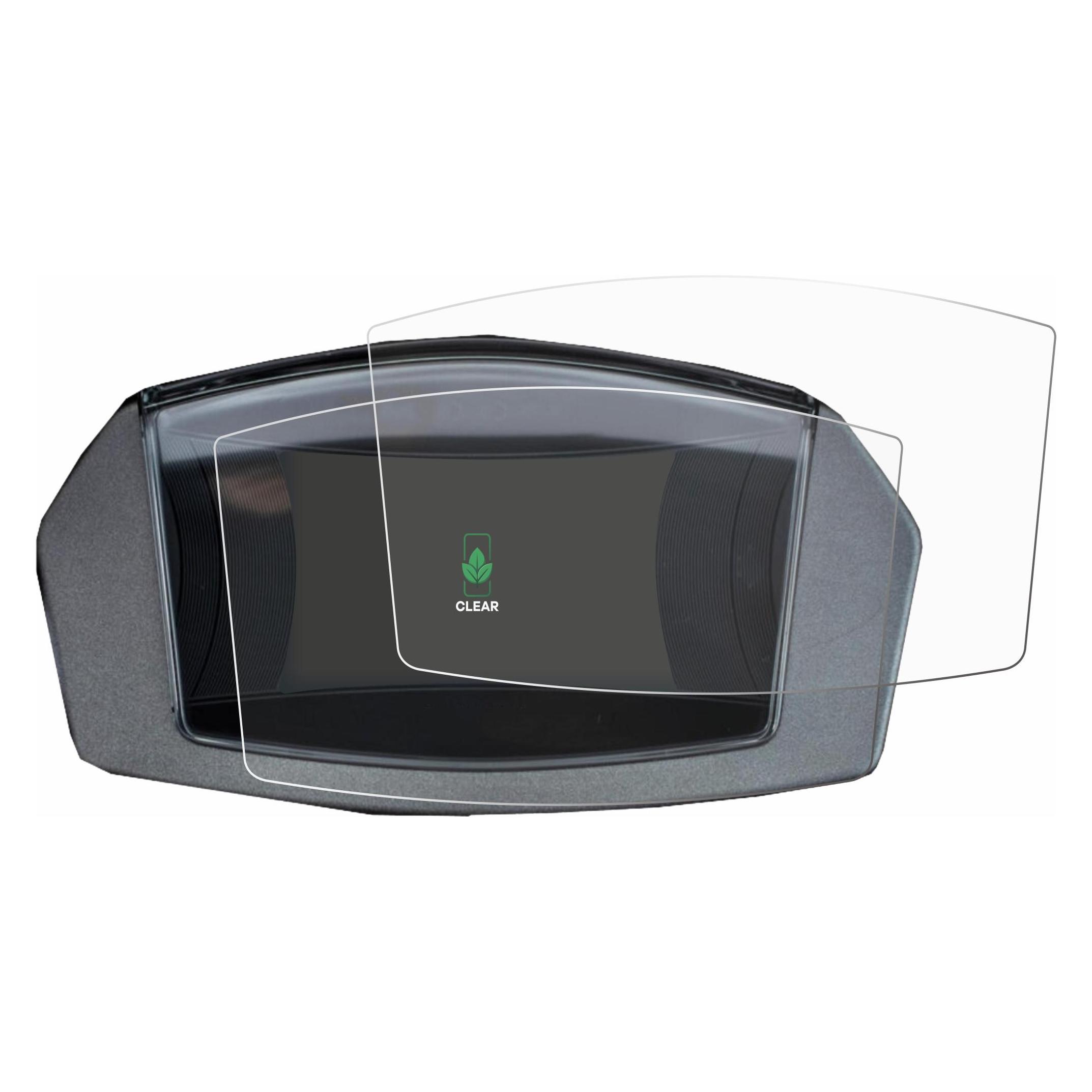 ScreenLeaf Schutzfolie für Yamaha NMAX 125 2024 Displayschutz Display Schutz Folie Klar Transparent (6157971)