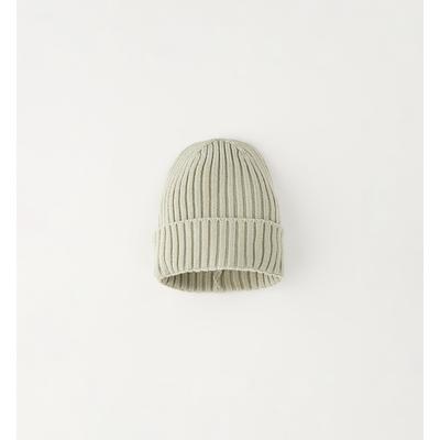 Outdoorhut IDO "BABY GIRL ACCESSORIES", Damen, Gr. 53, beige (powder grün), Baumwolle, Hüte