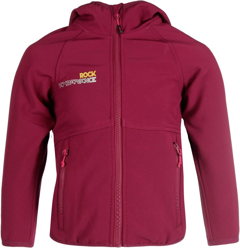 Rock Experience prim chaqueta softshell niño Morado (4)