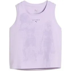 Puma Damen Freizeit / Mode Sommer GJ T-Shirts / Tanks T-Shirts/Tanks o.Arm Da W PUMA X HYROX CLOUDSPUN THERMOADAPT CROP TANK, Größe XL in Lila Lila