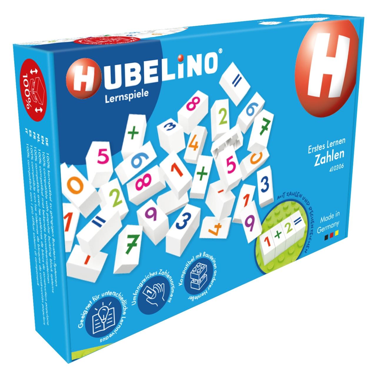 Hubelino : Erstes Lernen Zahlen (Deutsch, Englisch, Französisch, Italienisch) (410306)