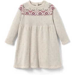 Tchibo - Kinder-Strick-Kleid - Mädchen - Gr. 122/128 - beige