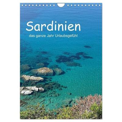 Sardinien - das ganze Jahr Urlaubsgefühl (Wandkalender 2027 DIN A4 hoch), CALVENDO Monatskalender