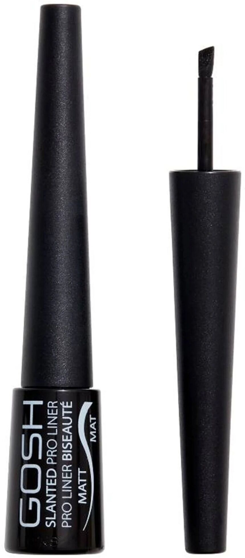 Gosh Slanted Pro Waterproof Liquid Eyeliner 3ml 002 Matt Black