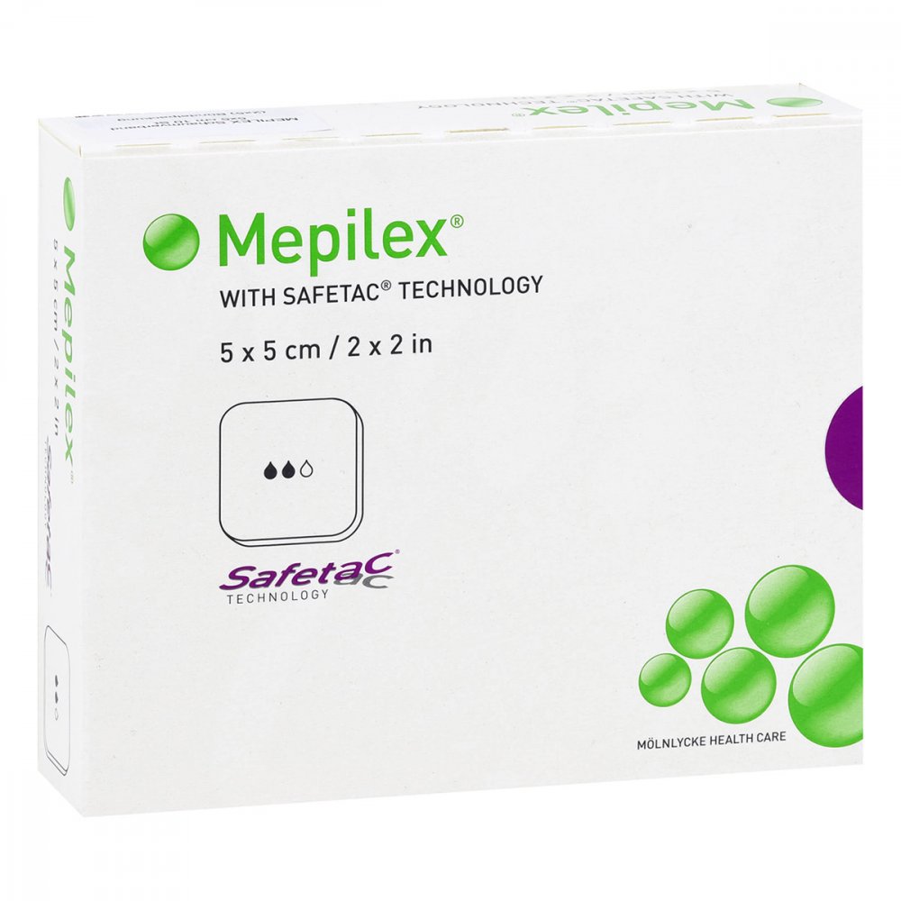 Mölnlycke Health Care GmbH Mepilex 5x5cm Verband 09313054