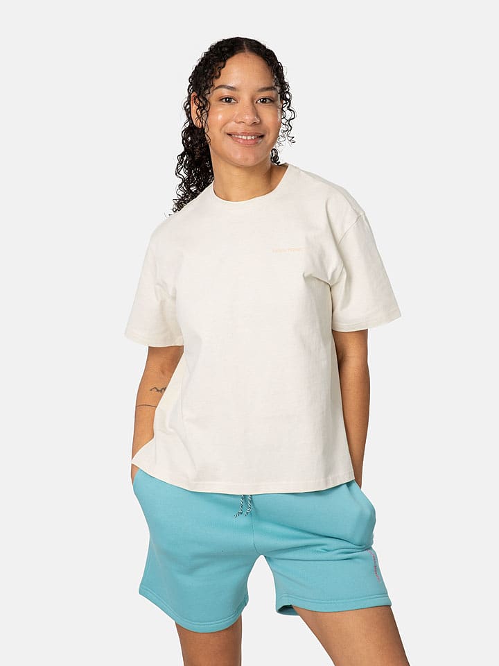 KARI TRAA Trainingsshirt "Anelie" in Creme - S