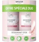 Weleda Déodorant Sensitive Stick Peaux Sensibles Lot de 2 x 50 g - Lot 2 x 50 g