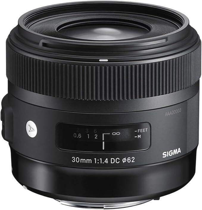 Sigma 30mm f/1.4 DC HSM Art Lens for Nikon F