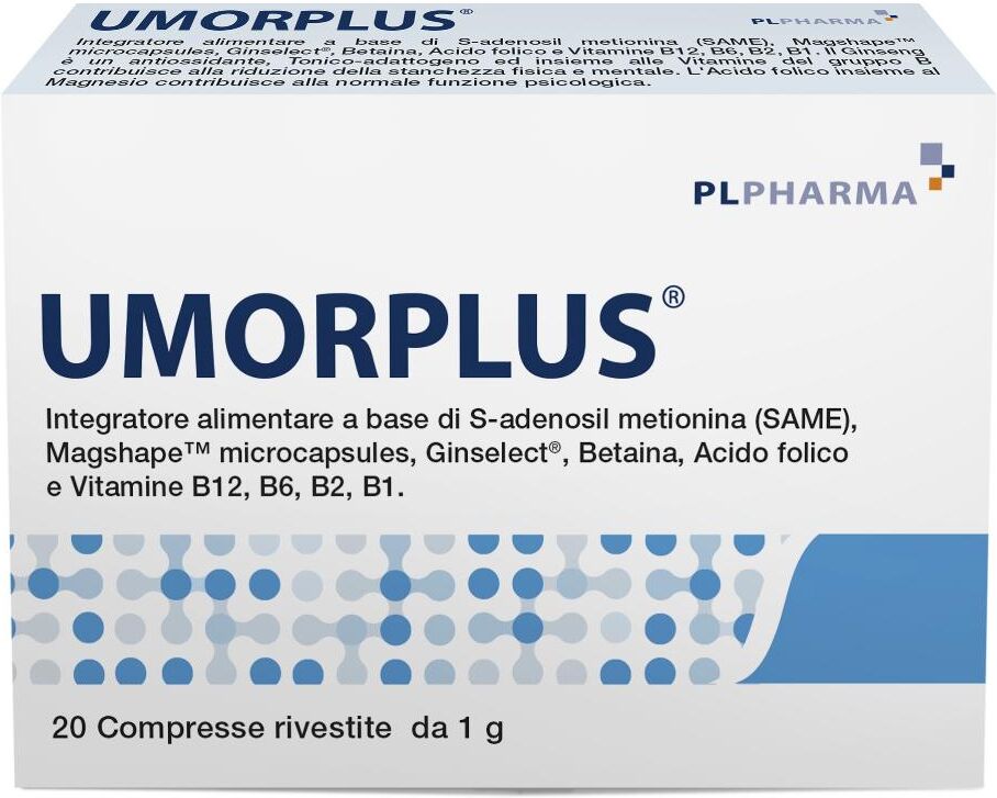 PL PHARMA Srl UMORPLUS, 20 Compresse