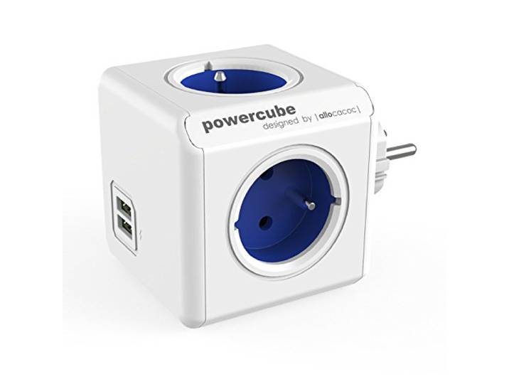 Allocacoc PowerCube Original USB groen 4xstopcontact 2xUSB 5737