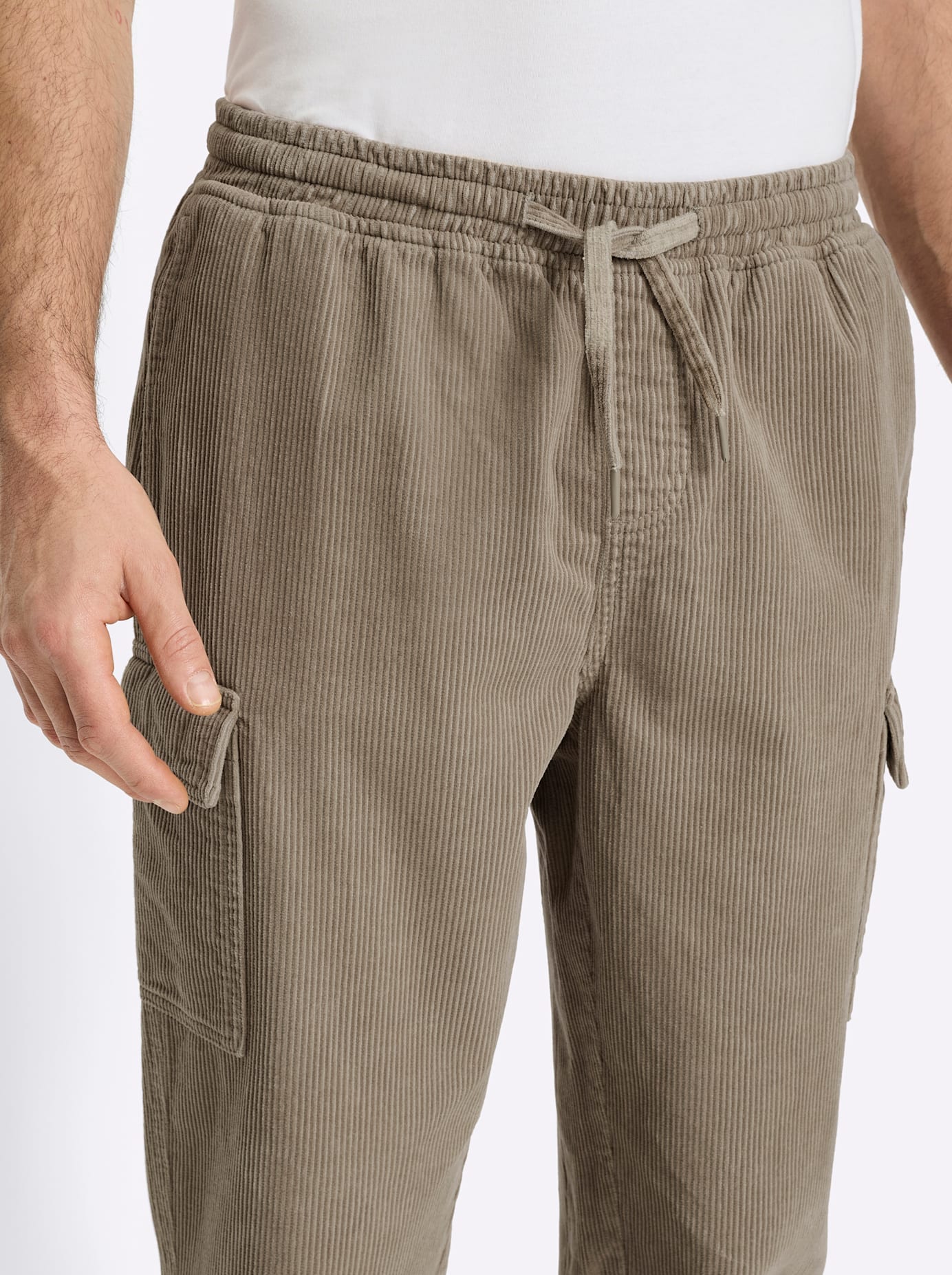 Cargohose CATAMARAN, Herren, Gr. 48, Normalgrössen, braun (schlamm), 100% Baumwolle, unifarben, Hosen Cargohose schlamm 48, Normalgrössen