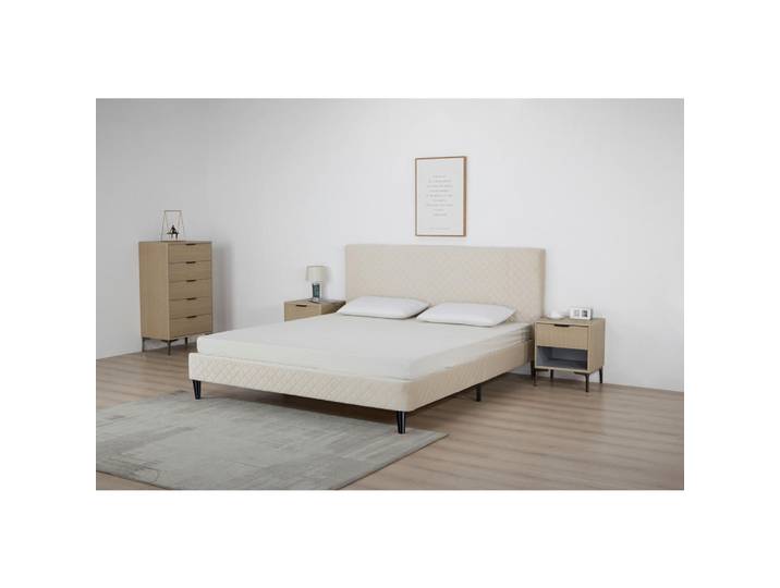 Boxxx Polsterbett, Beige, Kunststoff, Kiefer, vollmassiv, 180x200 cm, in verschiedenen Größen erhältlich, Schlafzimmer, Betten, Polsterbetten