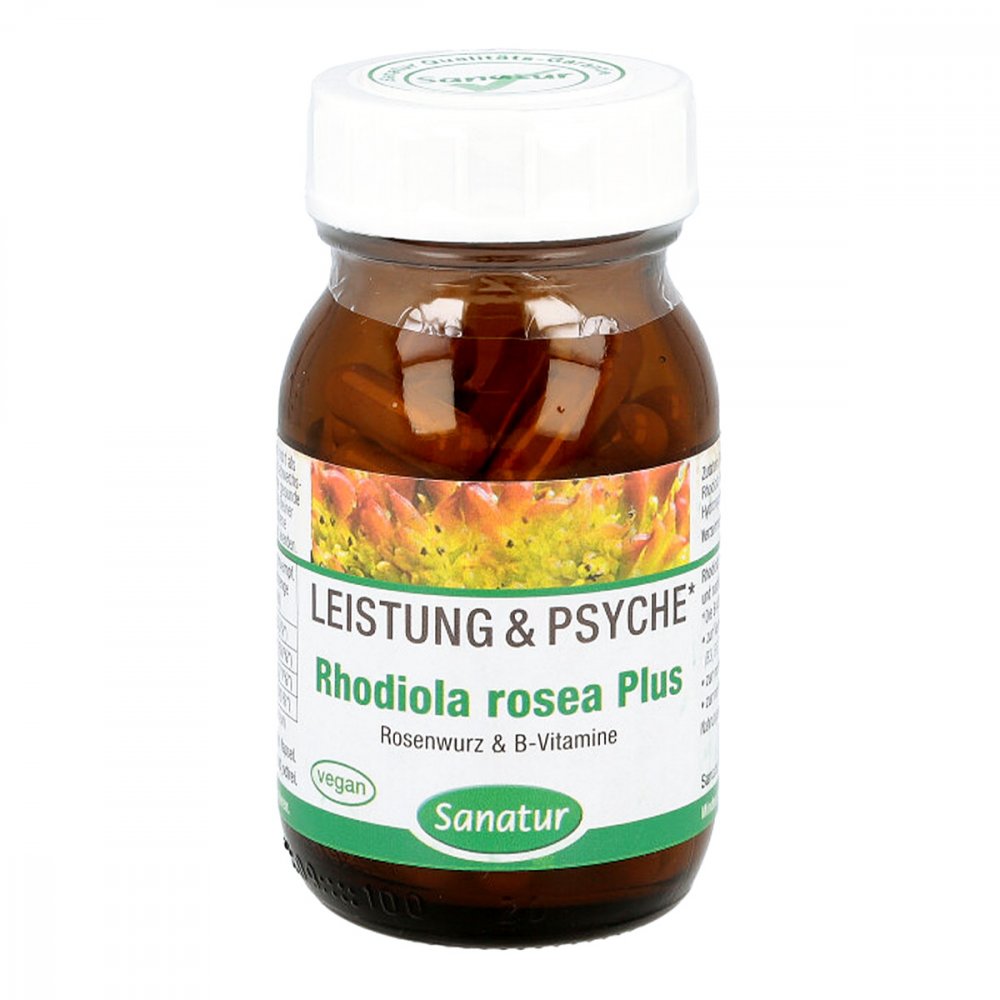 Sanatur GmbH Rhodiola Rosea Plus B-vitamine Kapseln 11141695