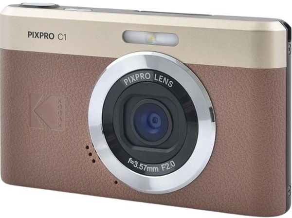 Kodak PIXPRO C1 13MP Compact Digital Camera - Brown