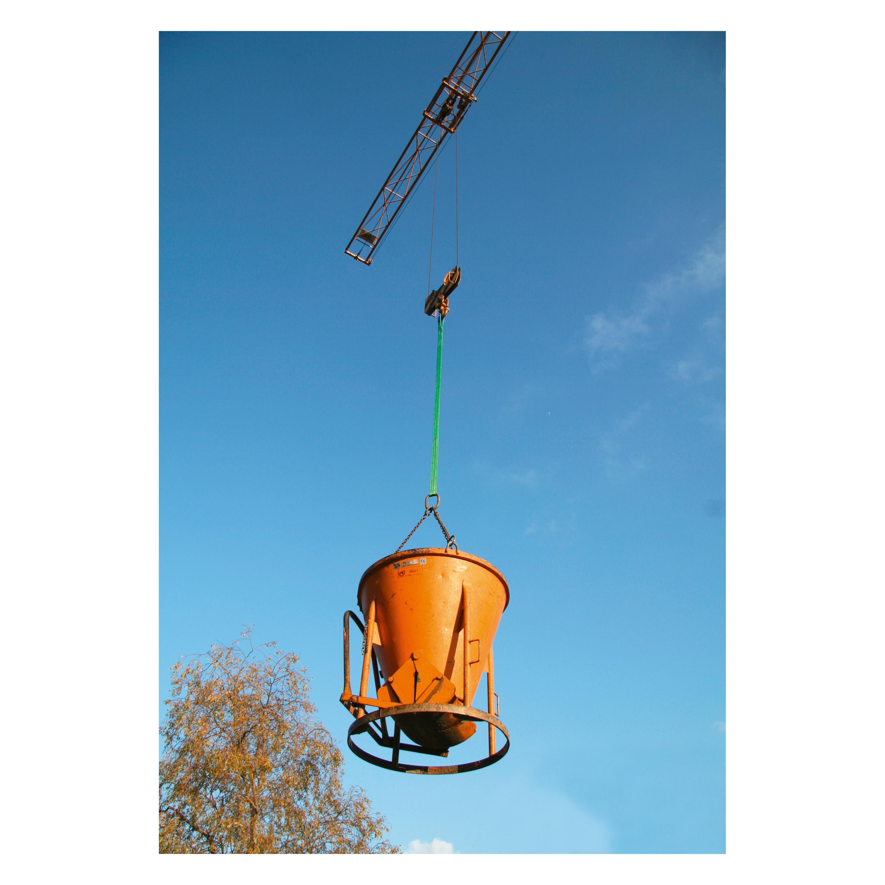 Kerbl Hebeband, Tragfähigkeit 2t/4t2-lagig, 4m, 6cm breit (33646906)