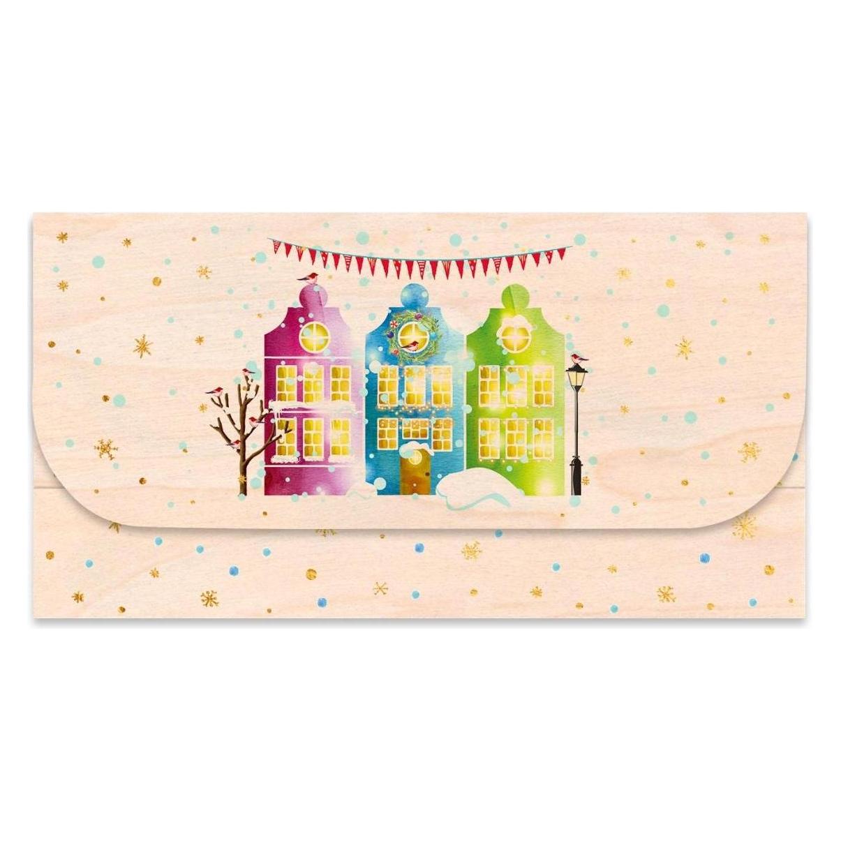Cozywood Geschenkumschlag aus Holz (358225)
